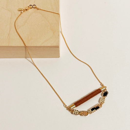 Simpatico Necklace in Neutral Tones