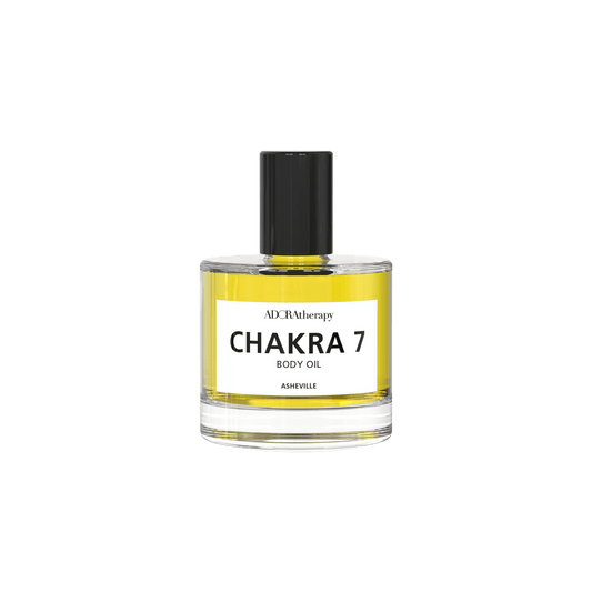 Chakra Dry Touch Healing Body Oil Number 7