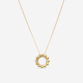 Roberto Coin Domino 18K Yellow Gold Diamond Pendant Necklace 8883335AY17X