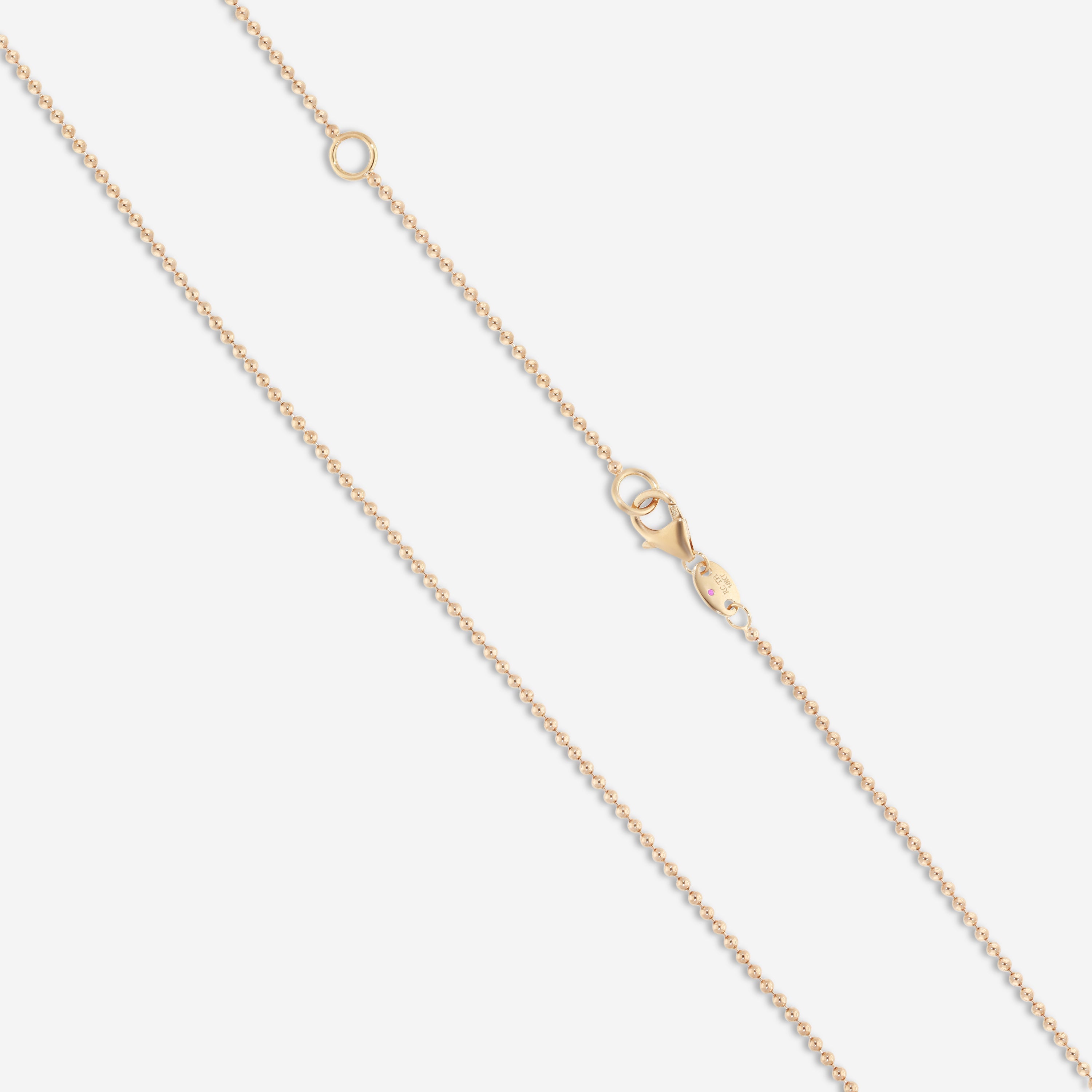 Roberto Coin Mosaic 18K Rose Gold Blue Lapis & Diamond Pendant Necklace 8883552AX17XL