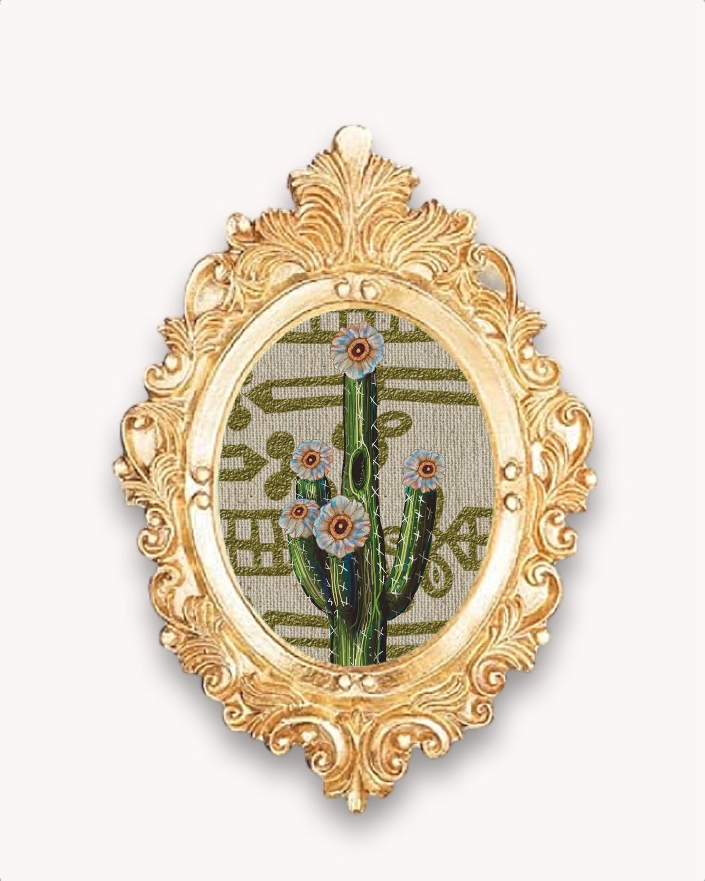 Saguaro Framed Magnet ( Small )