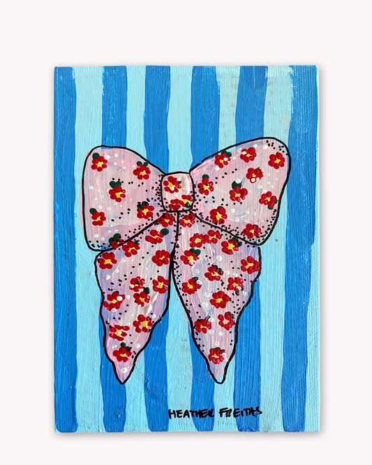 Floral Ribbon ( Original Painting )