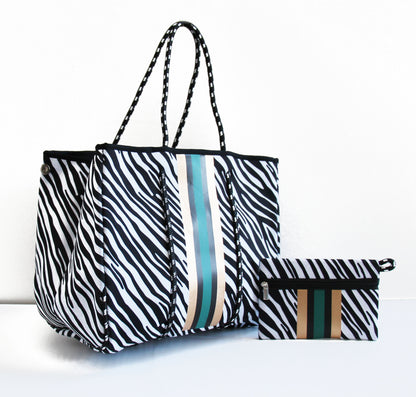 Summer Tote Zebra