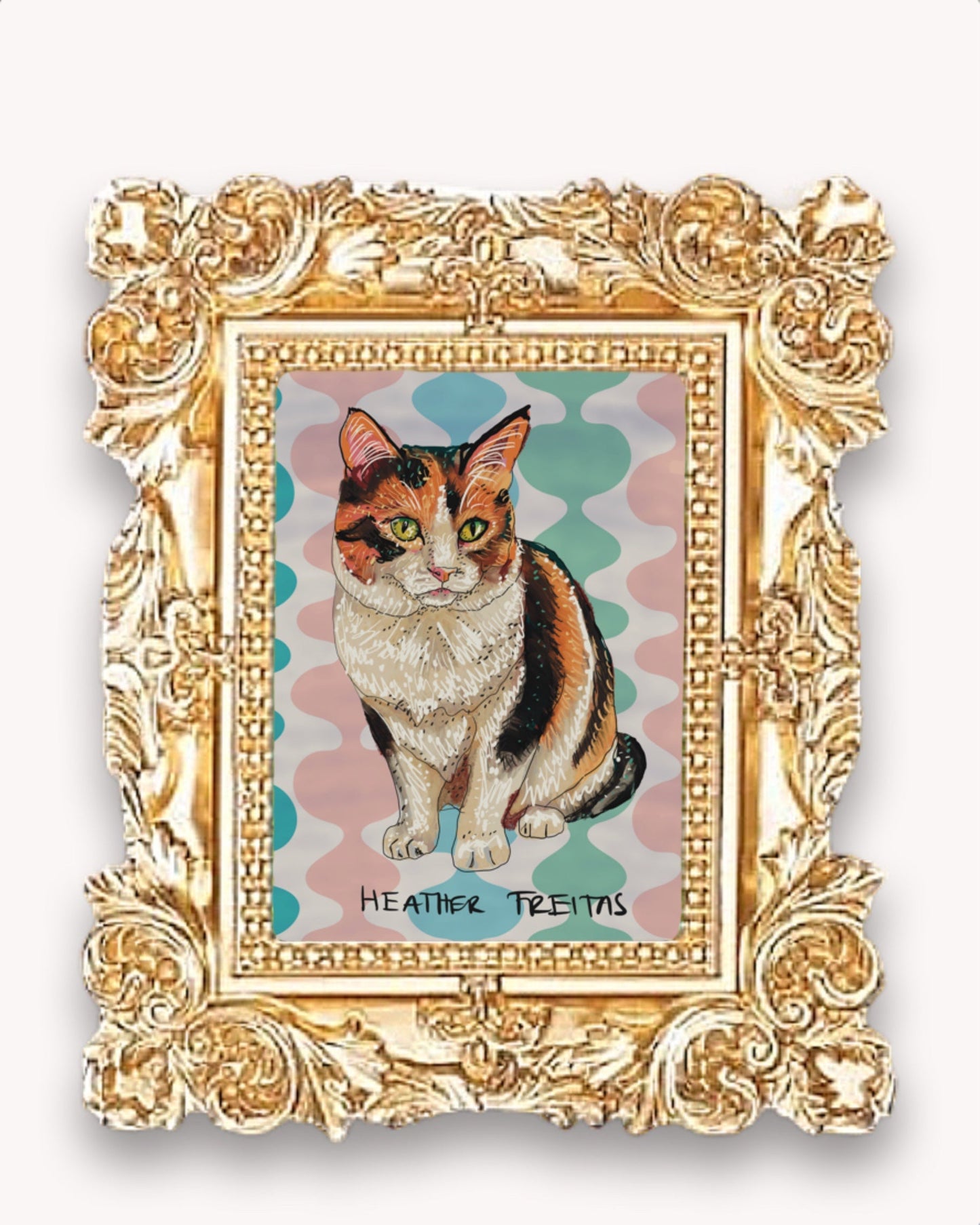 Ugly Duckling Framed Magnet ( Small )