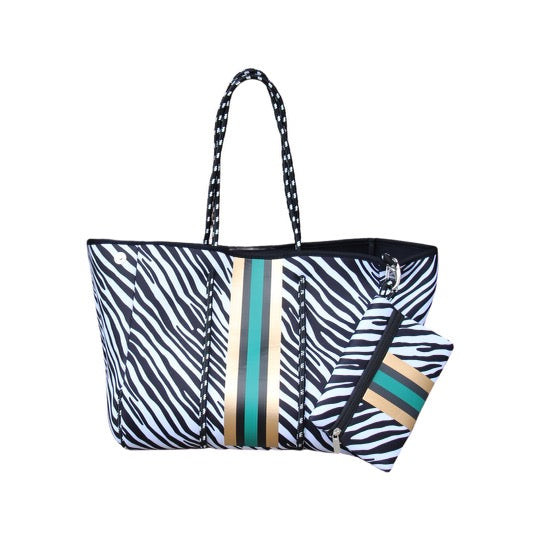 Summer Tote Zebra