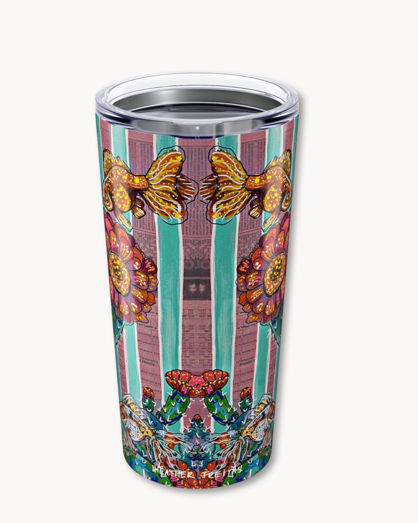 Cactus Goldfish 20oz Tumbler