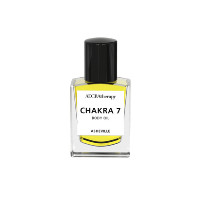 Chakra Dry Touch Healing Body Oil Number 7