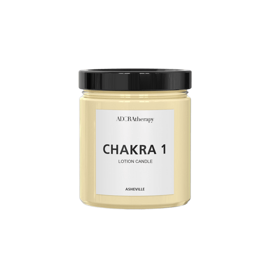 Chakra Healing Lotion Candle Number 1