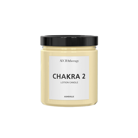 Chakra Healing Lotion Candle Number 2