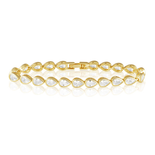 Ines Raindrop Tennis Bracelet