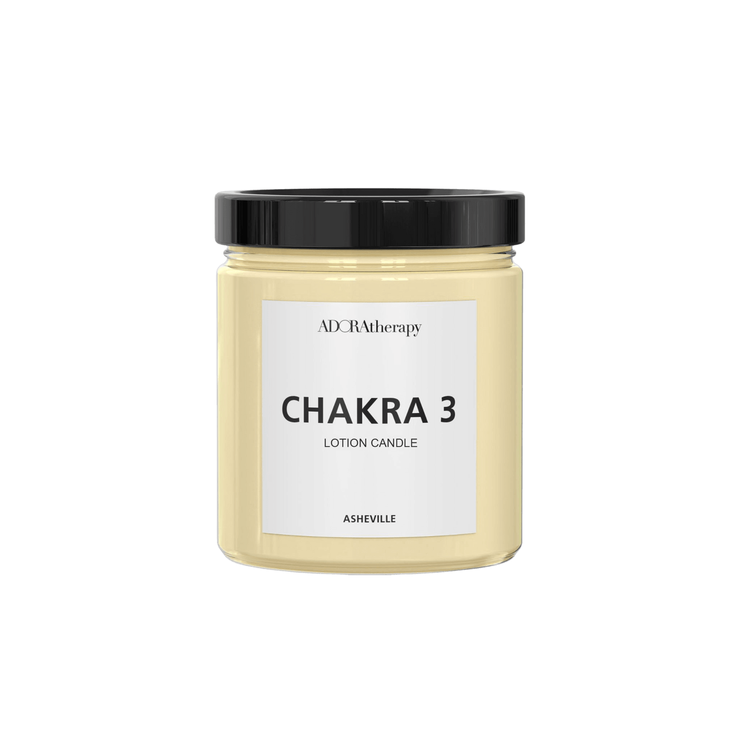 Chakra Healing Lotion Candle Number 3