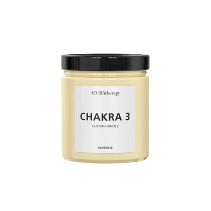 Chakra Healing Lotion Candle Number 3