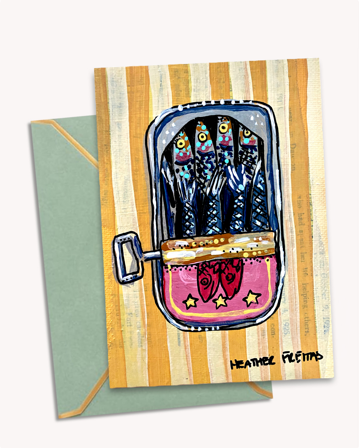 Sardines - Greeting Card / Fine Art Print