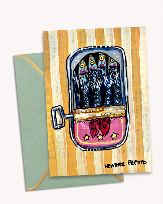 Sardines - Greeting Card / Fine Art Print