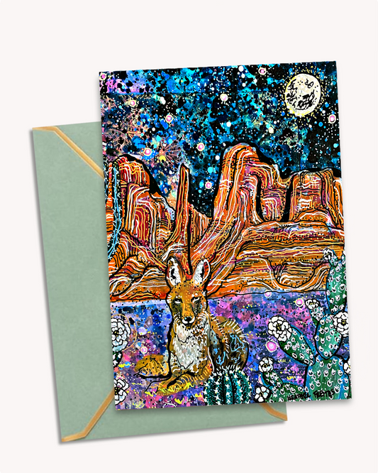 Coyote Song - Greeting Card / Fine Art Print