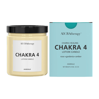 Chakra Healing Lotion Candle Number 4