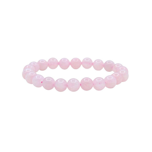 Rose Quartz Heart Chakra Gemstone Bracelet