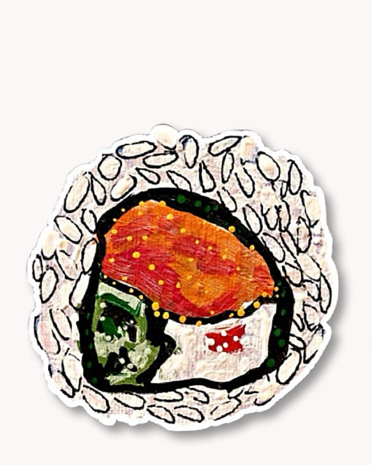 Philadelphia Roll Sushi Sticker
