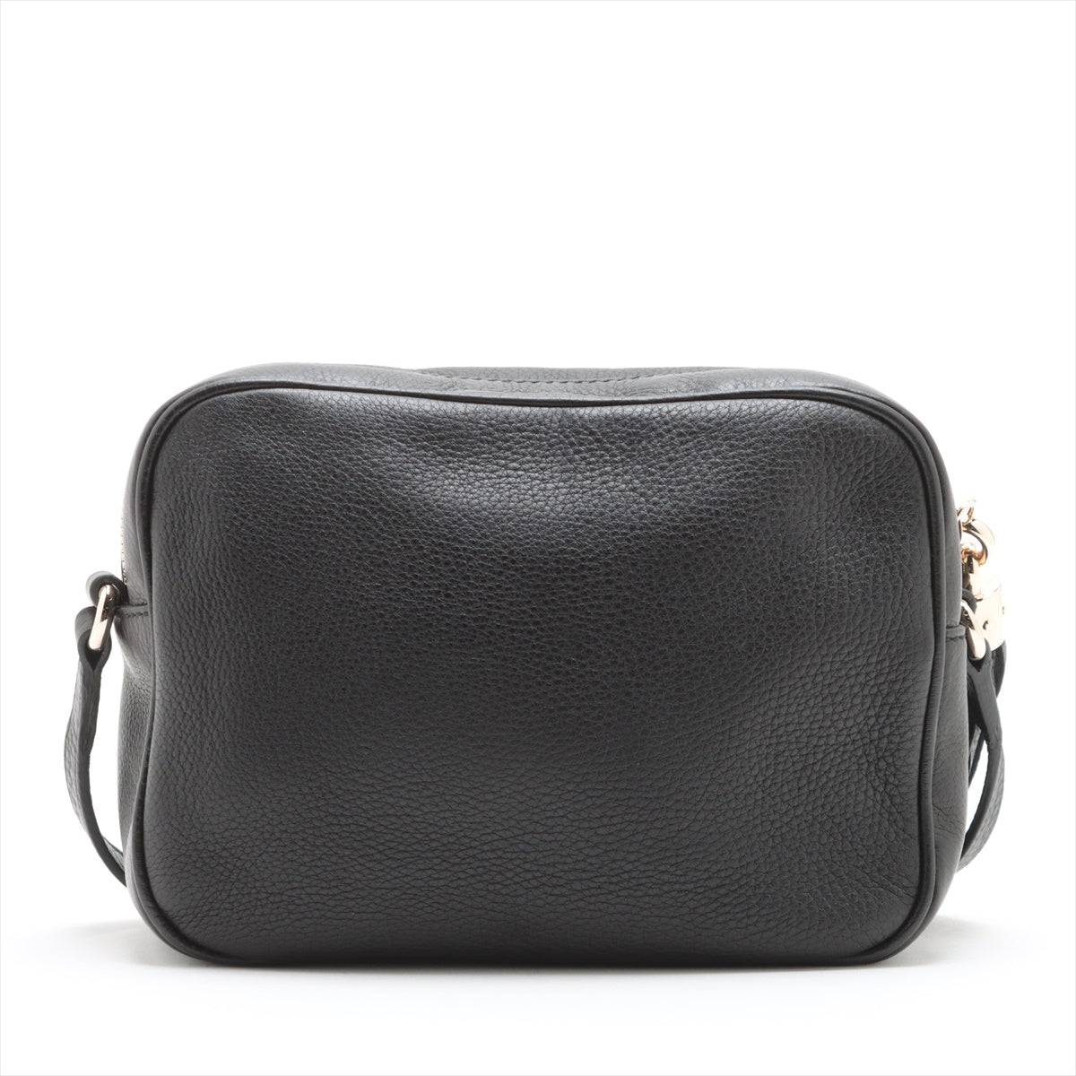 Gucci Soho Leather Shoulder Bag Black 308364