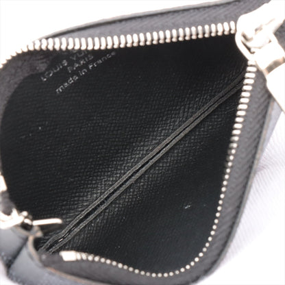 Louis Vuitton Damier Graphite Pochette Cure N60155 CT4203 Black Coin Purse