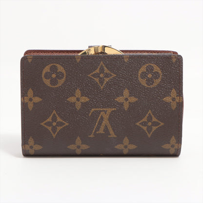 Louis Vuitton Monogram Portofeuille Vienova M61674 MI1123 Brown Compact Wallet