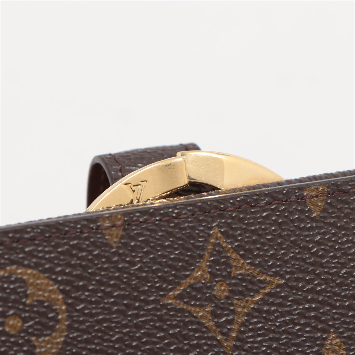 Louis Vuitton Monogram Portofeuille Vienova M61674 MI1123 Brown Compact Wallet