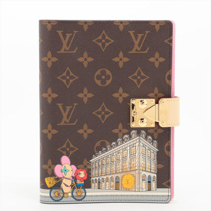 Louis Vuitton Monogram Vivienne Couverthur Carnepol GI0827 Brown x pink