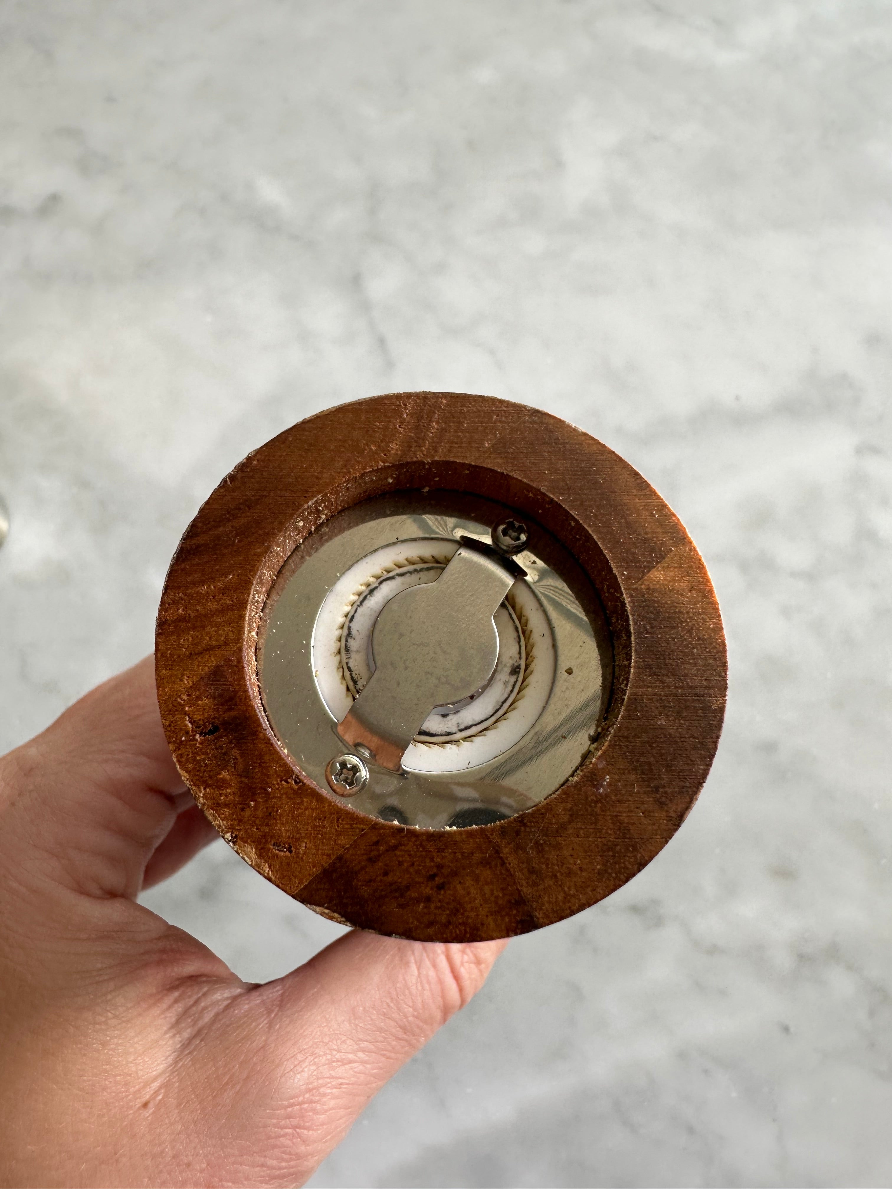 Acacia Wood Salt & Pepper Grinders