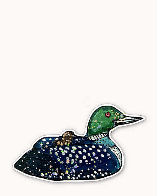 Loon Sticker