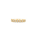 Diamond Hexagon Set Band