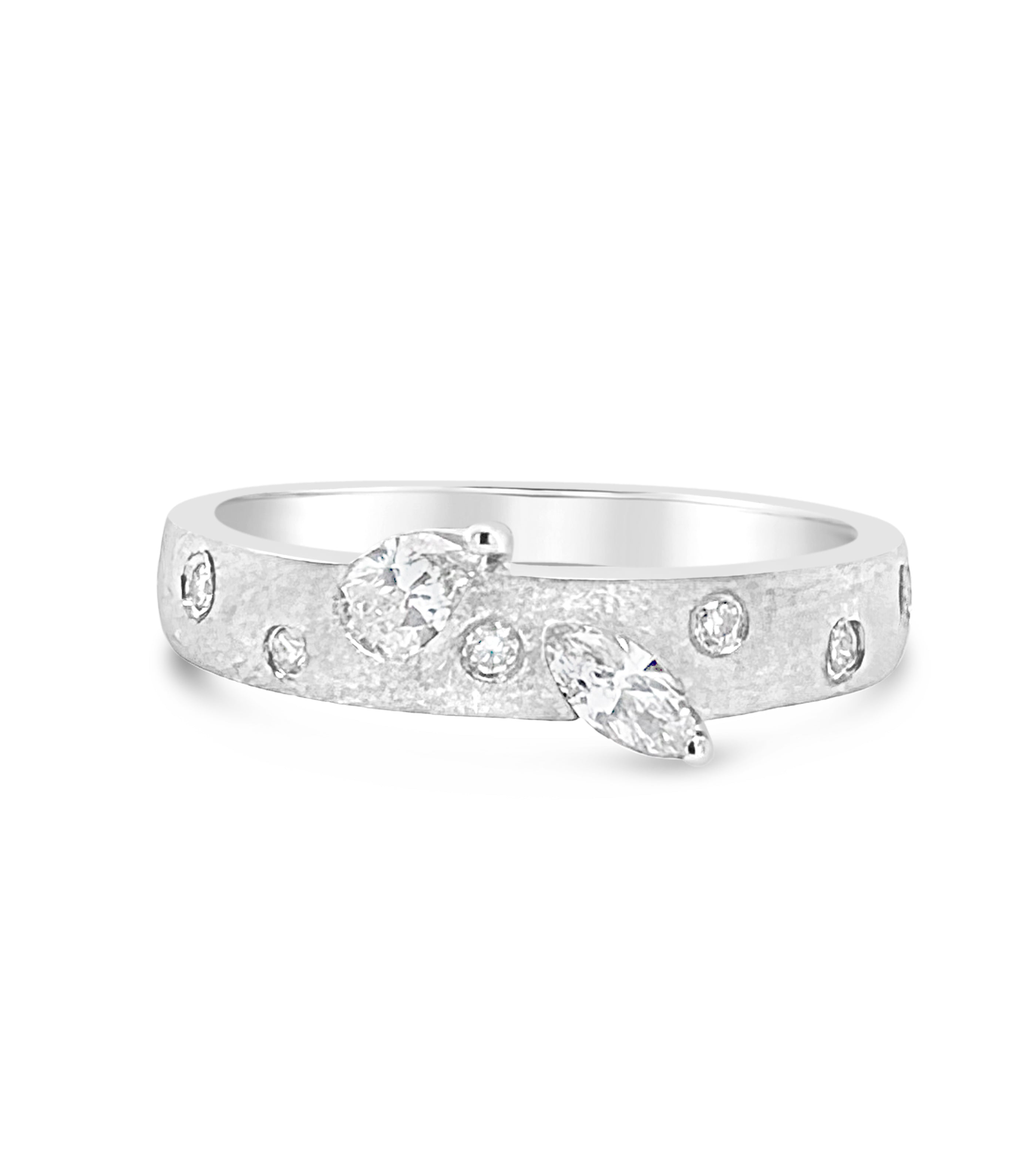 Diamond Celestial Protruding Band