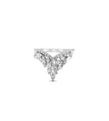 Diamond Queen Chevron Ring