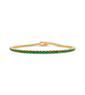 Emerald Tennis Bracelet