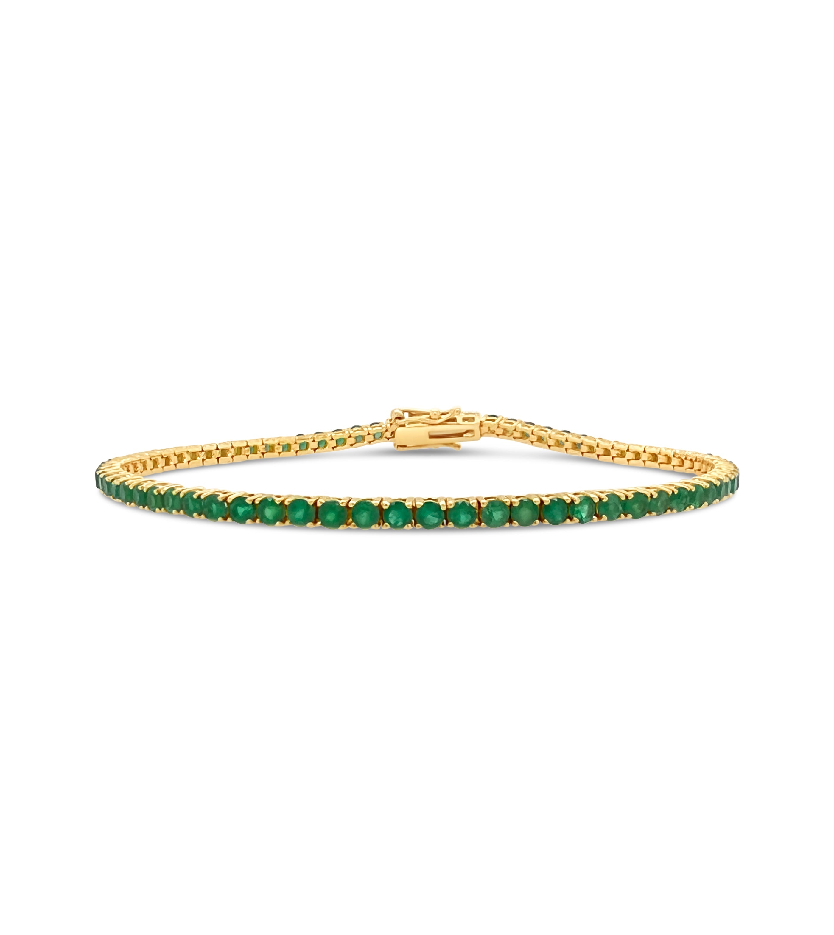 Emerald Tennis Bracelet