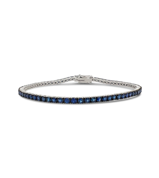 Sapphire Tennis Bracelet