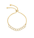 Diamond Cuban Link Bolo Bracelet