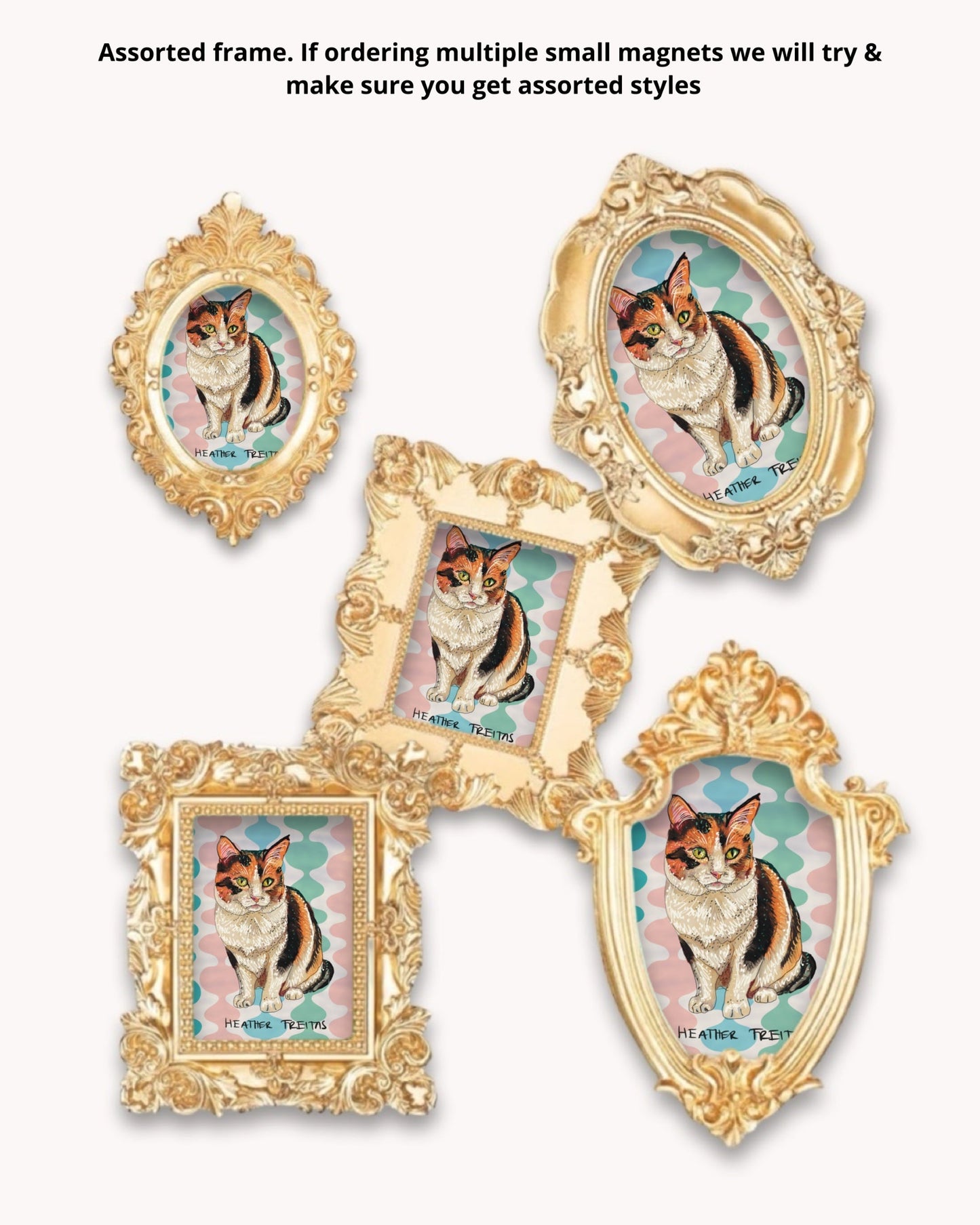 Ugly Duckling Framed Magnet ( Small )