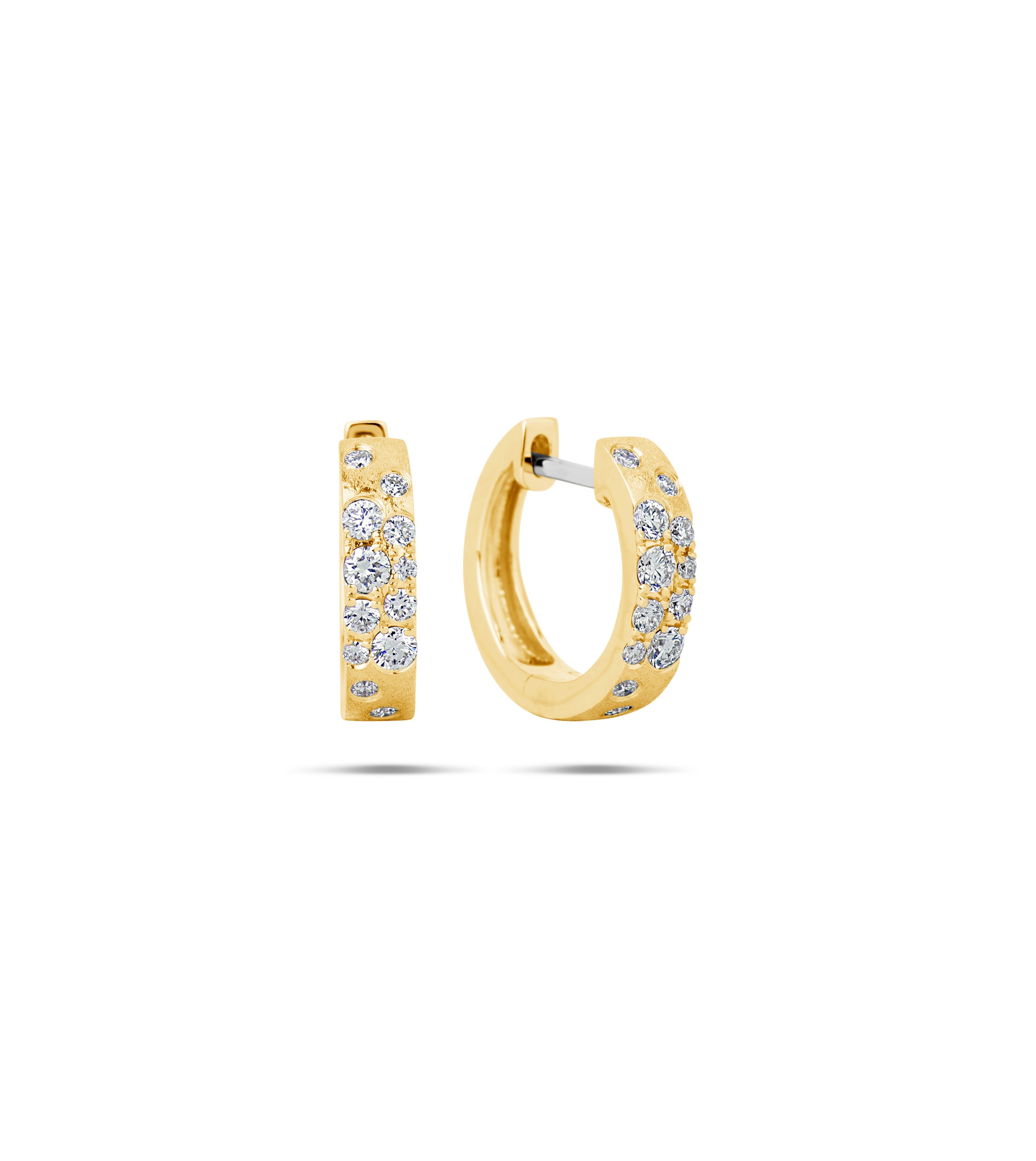 Diamond Celestial Huggie Earring