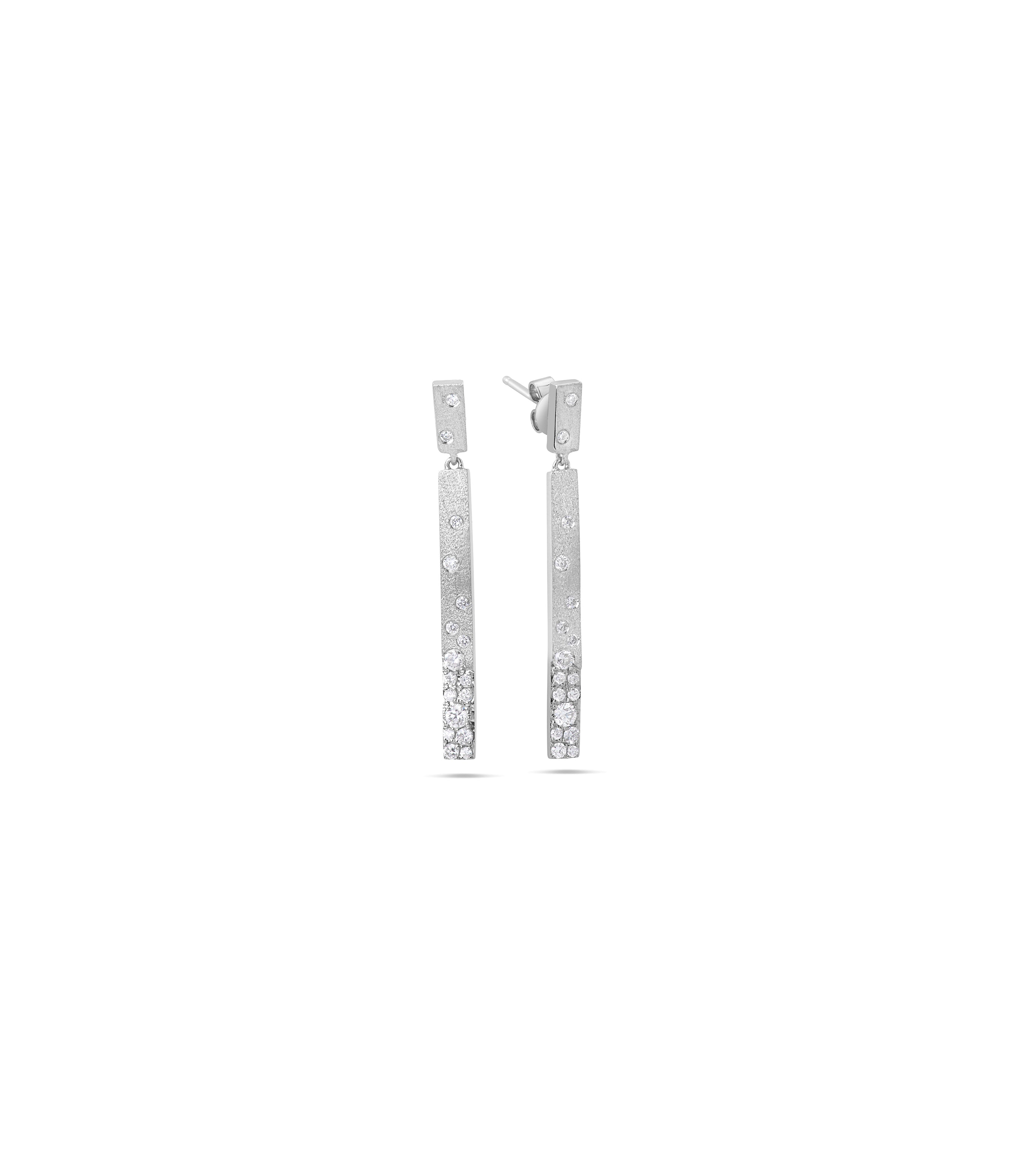Diamond Celestial Bar Earring