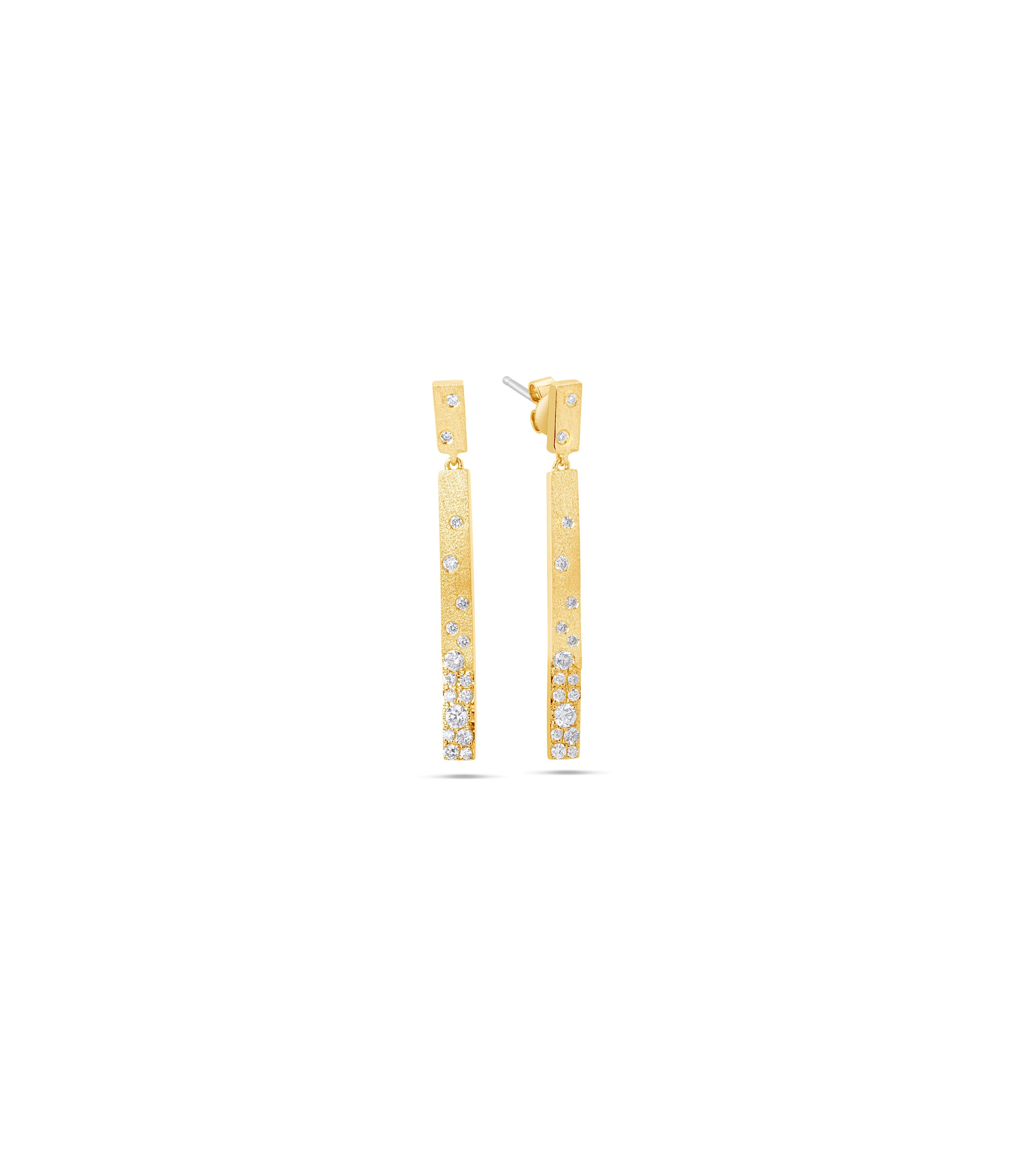 Diamond Celestial Bar Earring