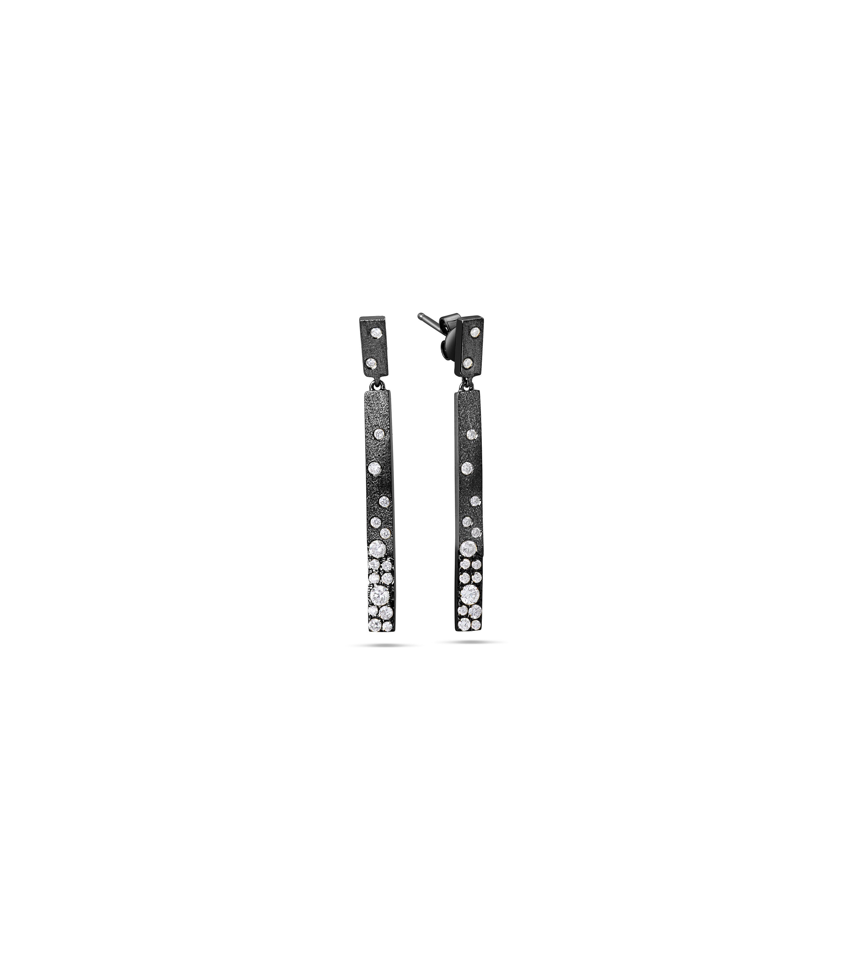 Diamond Celestial Bar Earring