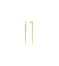 Diamond Dagger Drop Earrings