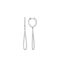 Diamond Teardrop Earring