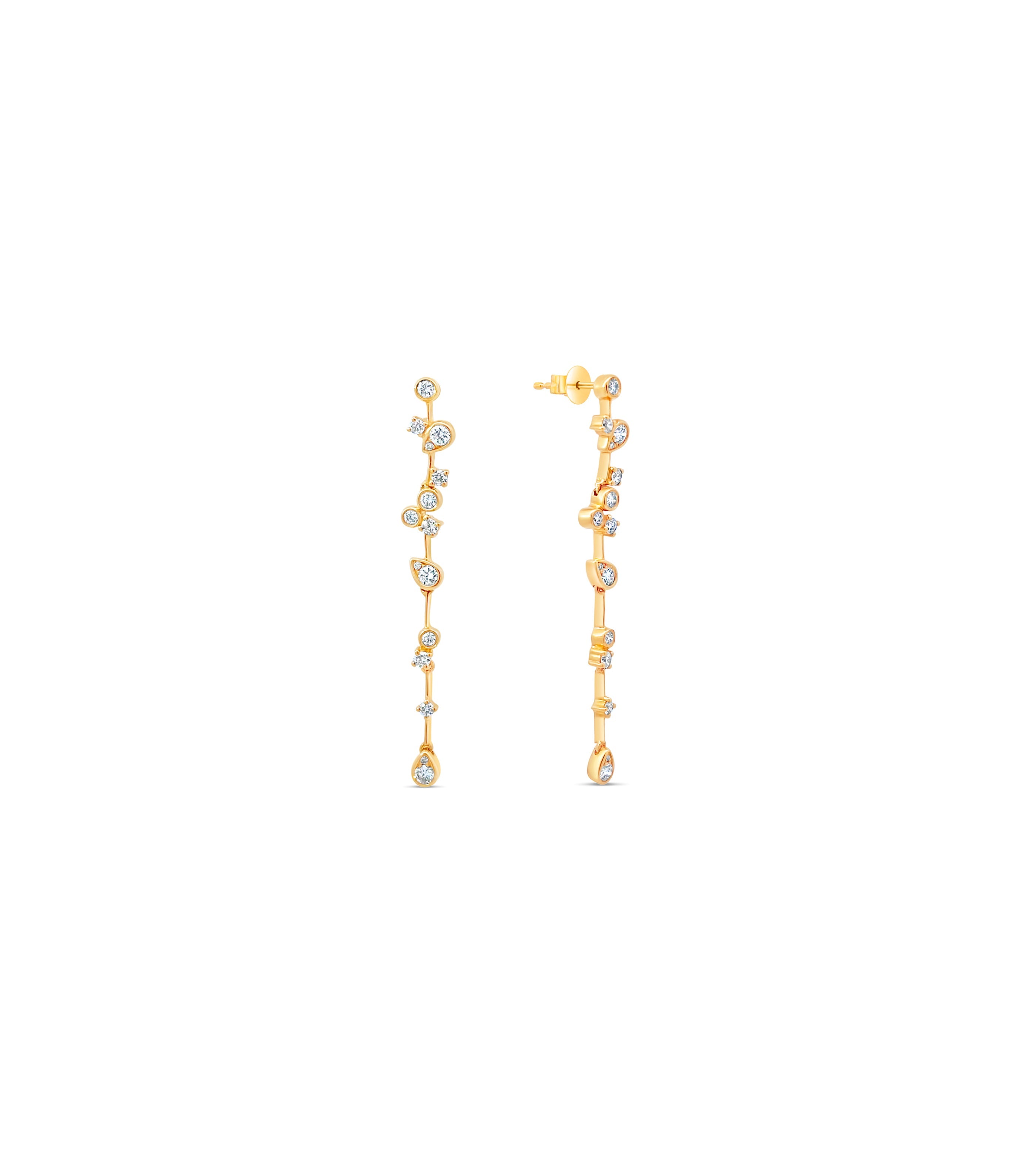 Diamond Raindrop Earrings