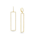 Diamond Jumbo Rectangle Earring