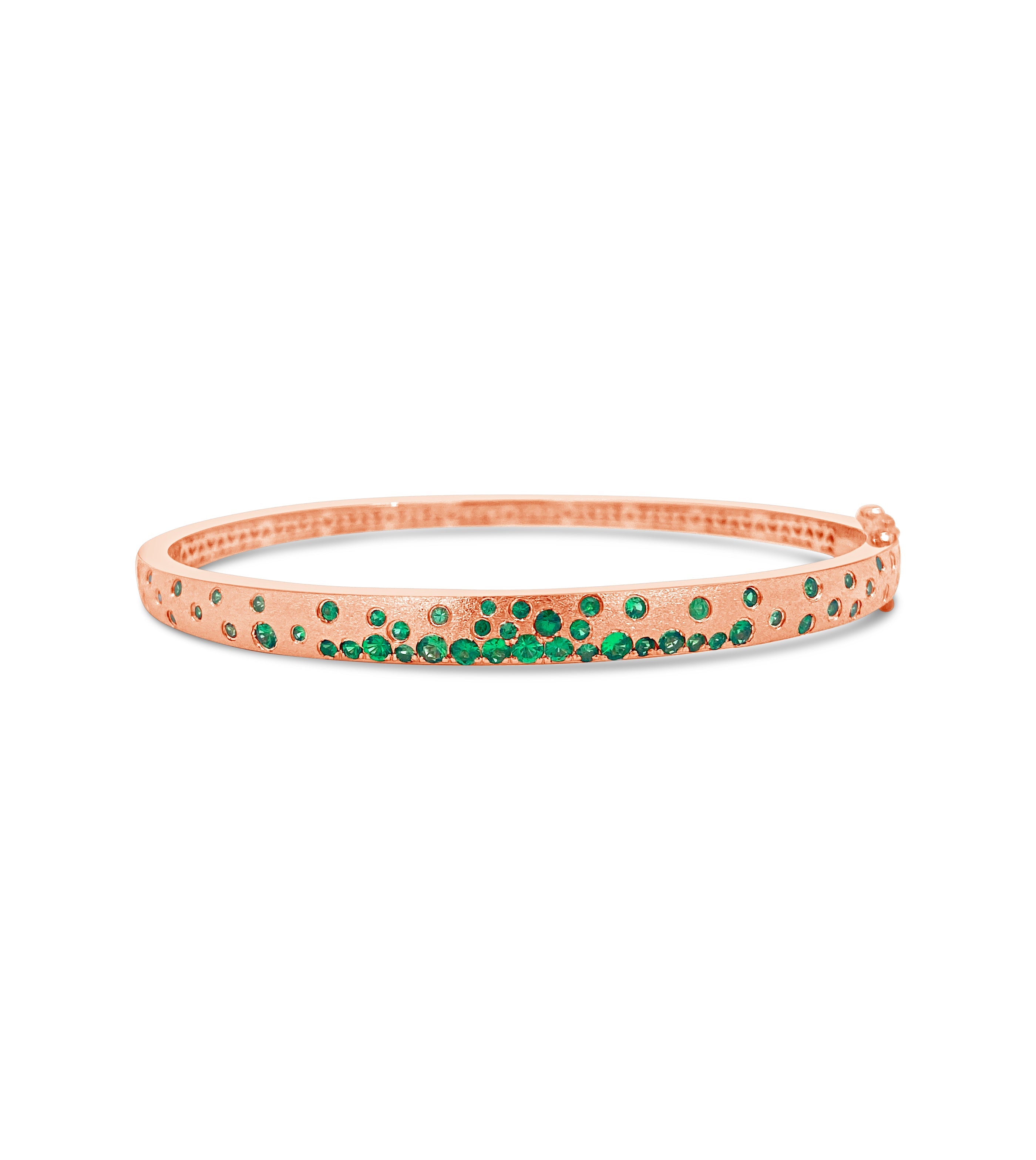 Tsavorite Celestial Slim Bangle
