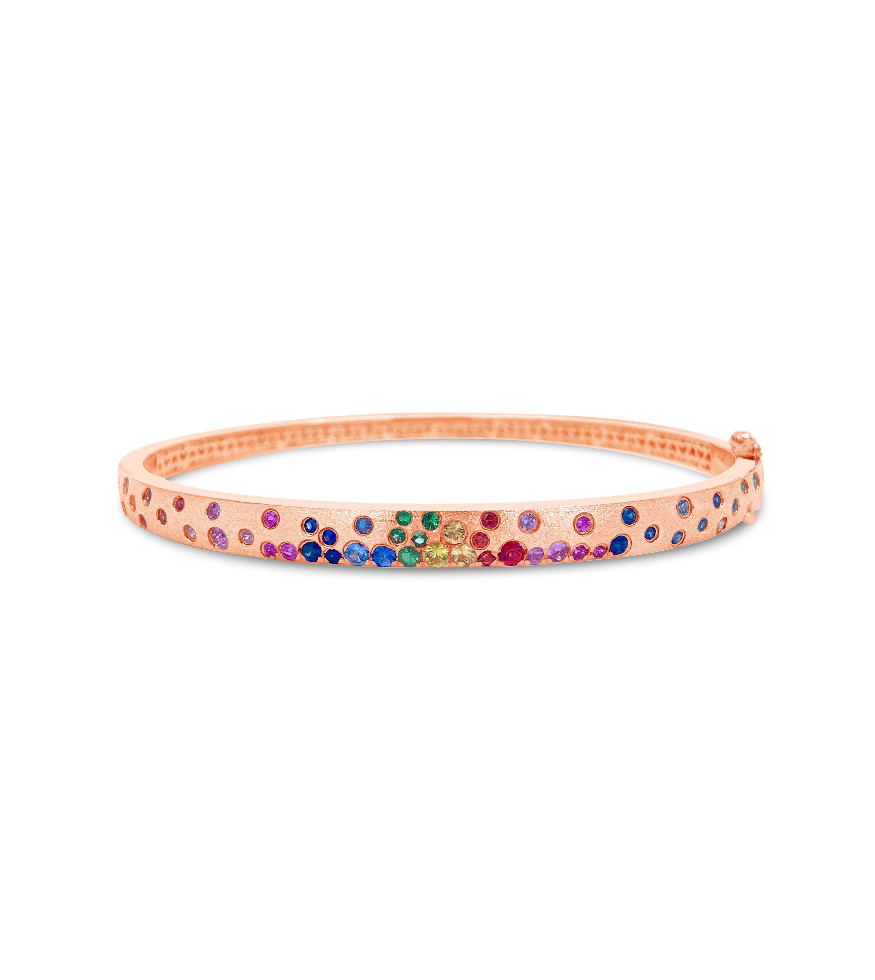 Rainbow Celestial Slim Bangle