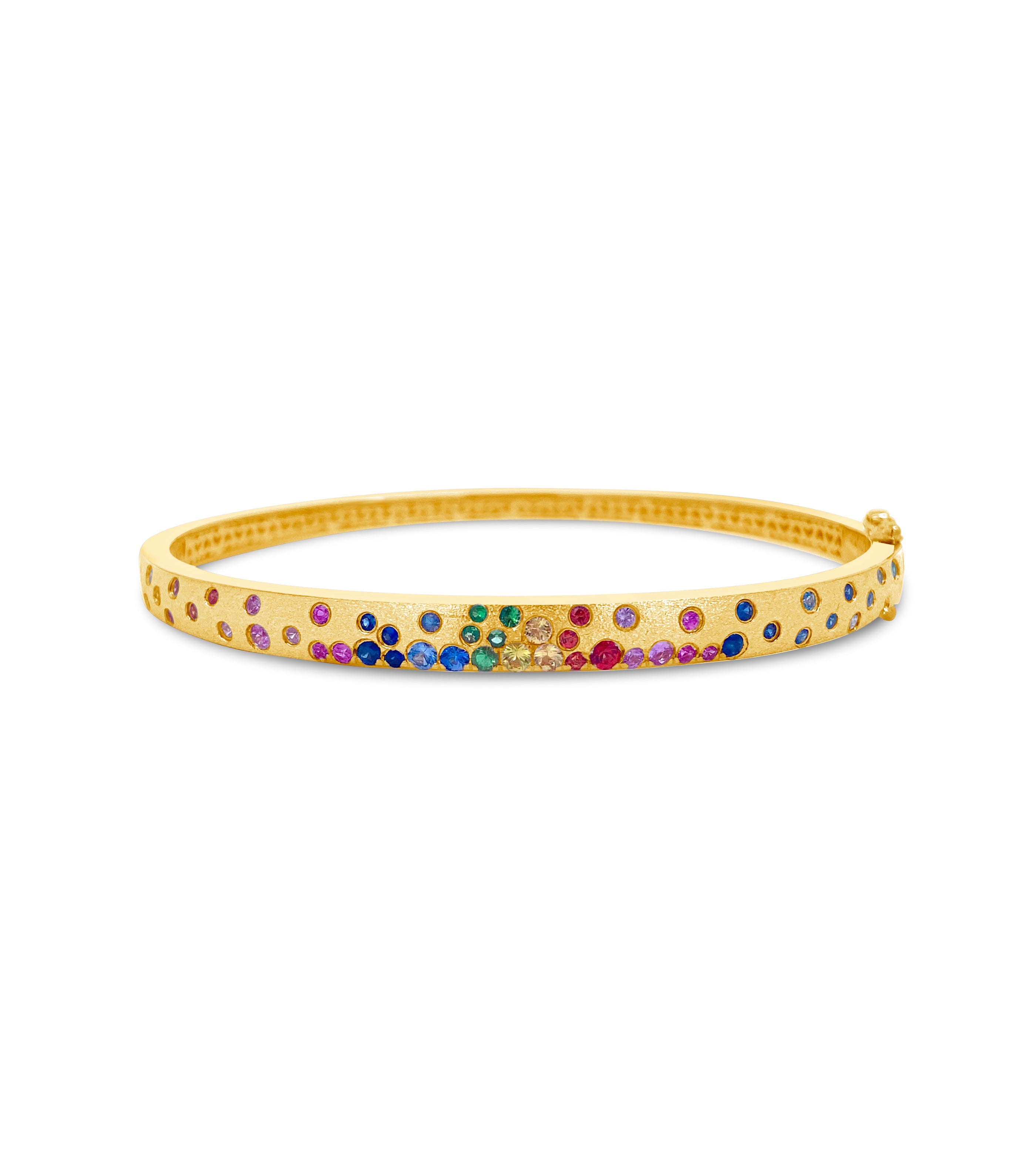 Rainbow Celestial Slim Bangle