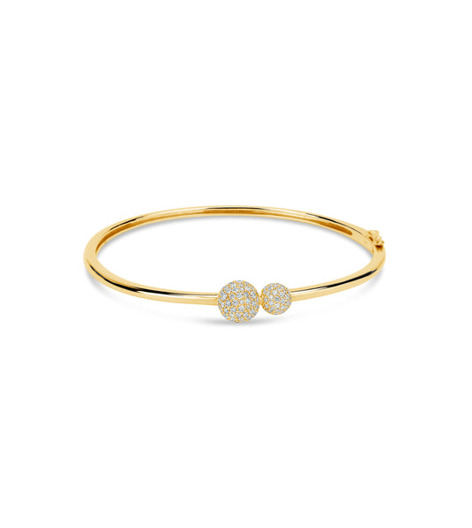 Diamond Ball Bangle