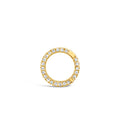 Diamond Round Connector Clasp